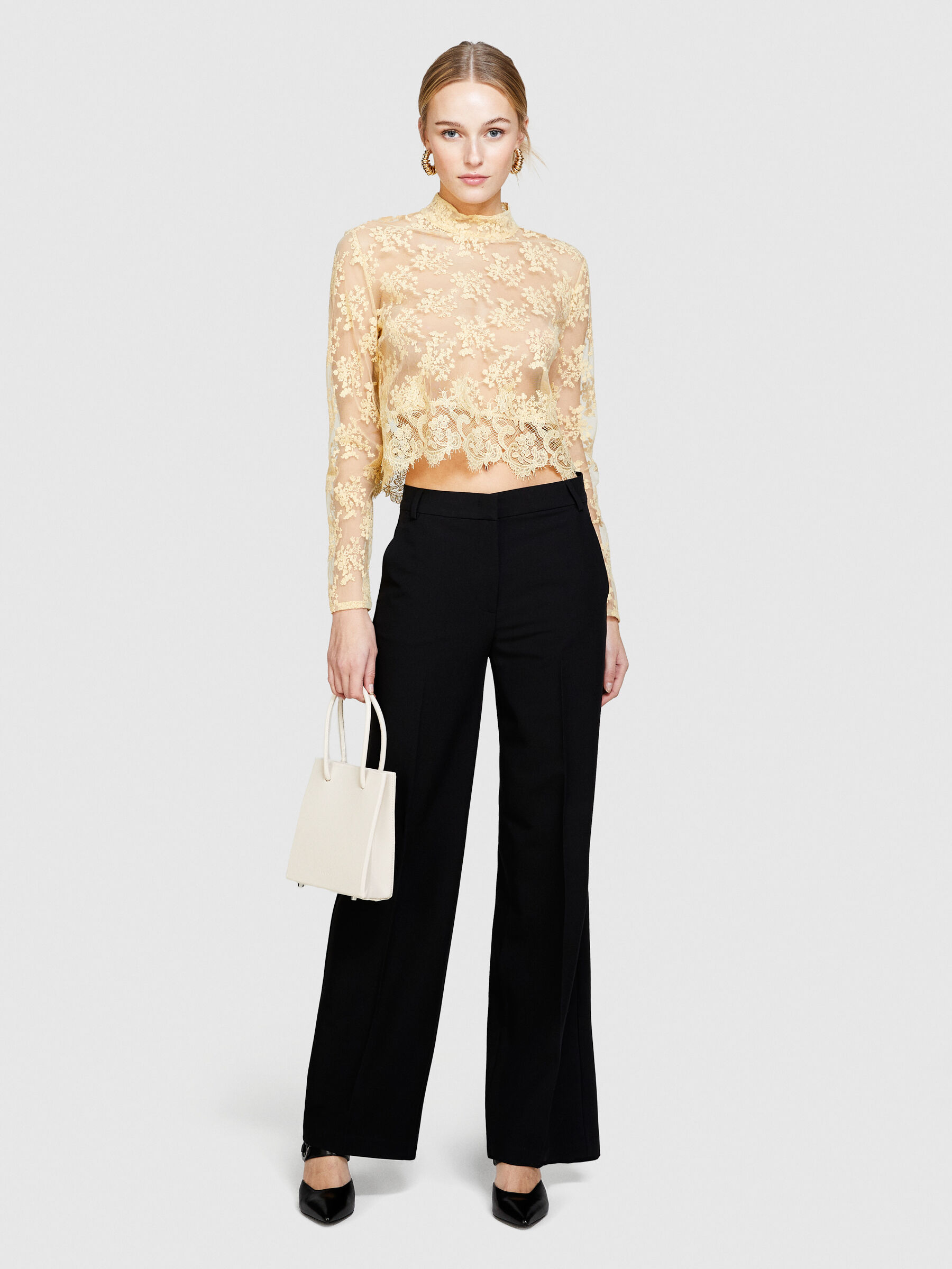 Women s Palazzo Trousers Wide Leg Sisley