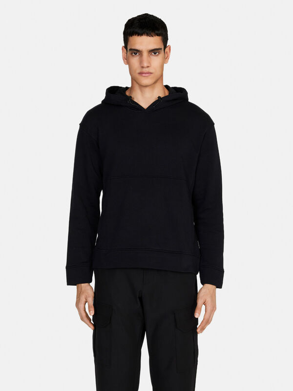 Yarn dyed hoodie - Pullover Sweatshirts | Sisley