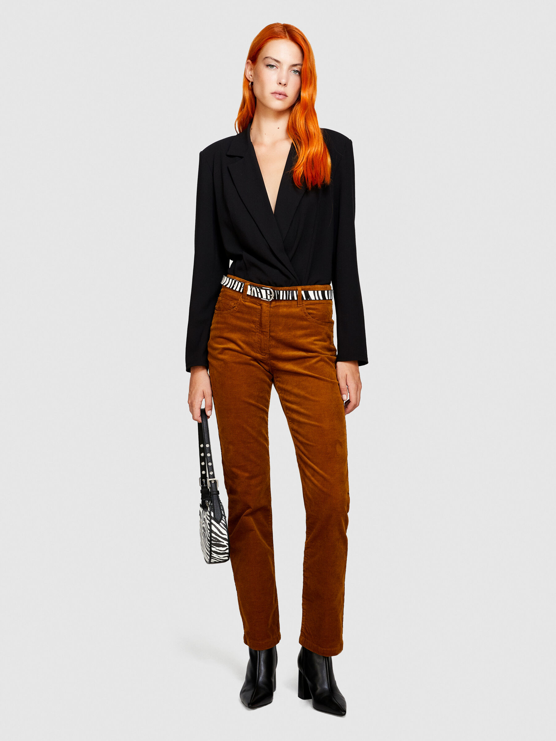 Sisley pantaloni donna outlet