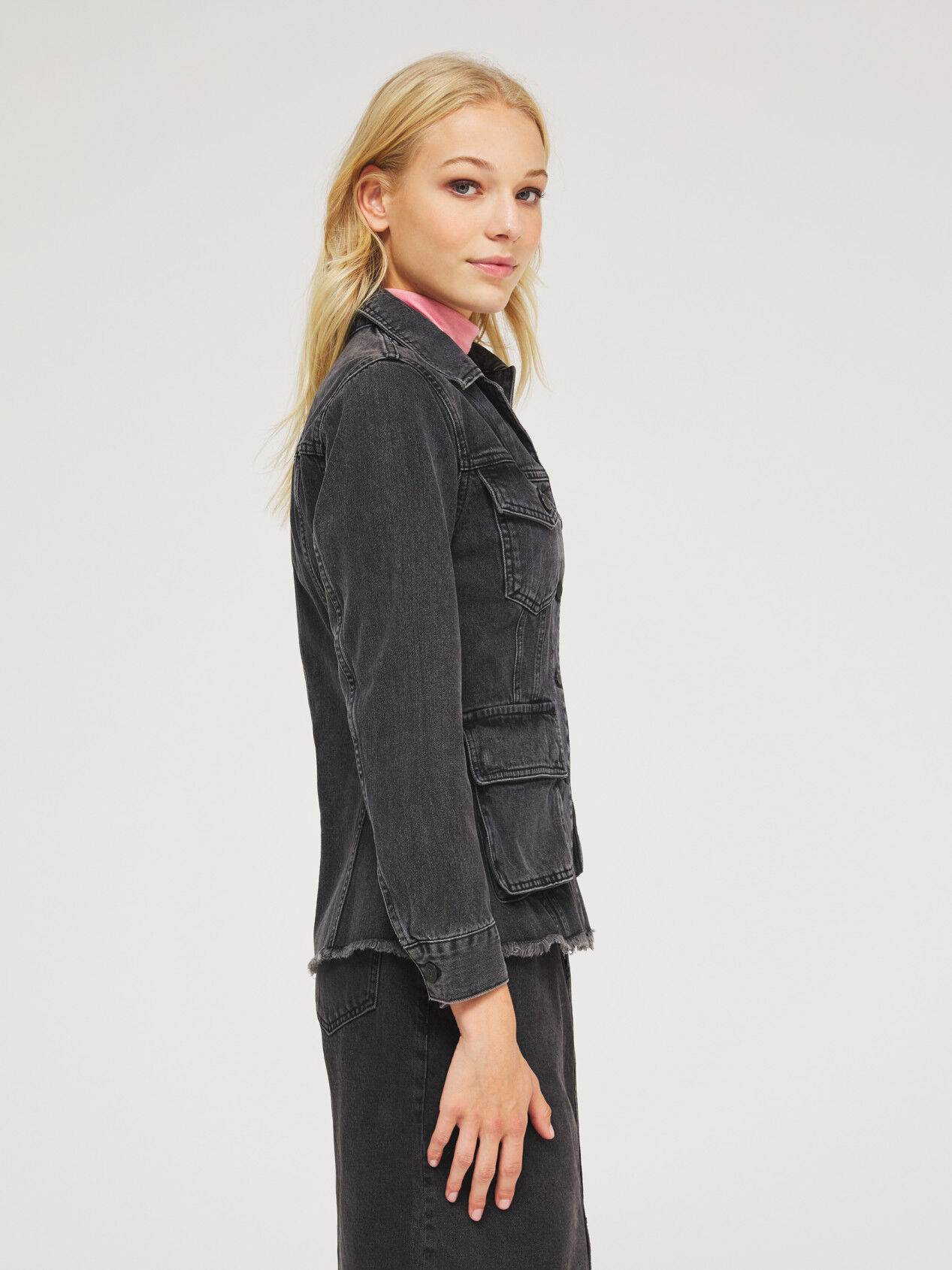 sisley denim jacket