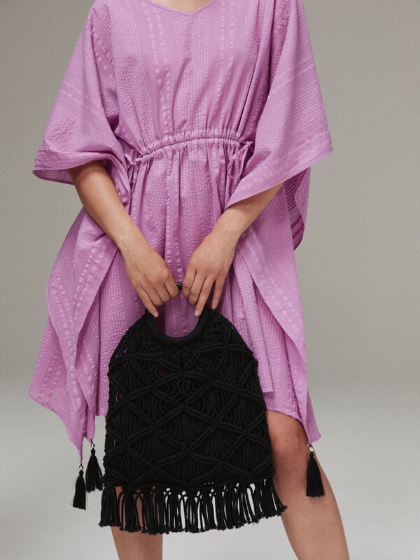 Kaftan with curl - women's cloaks, ponchos and capes | Sisley
