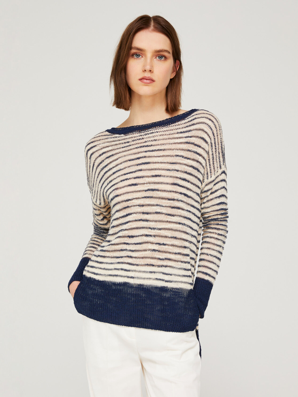 boxy fit sweater