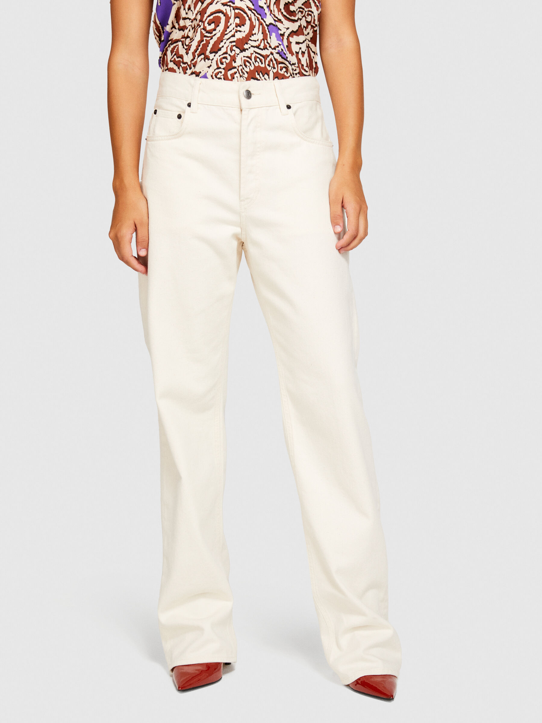 Colored cheap boyfriend jeans