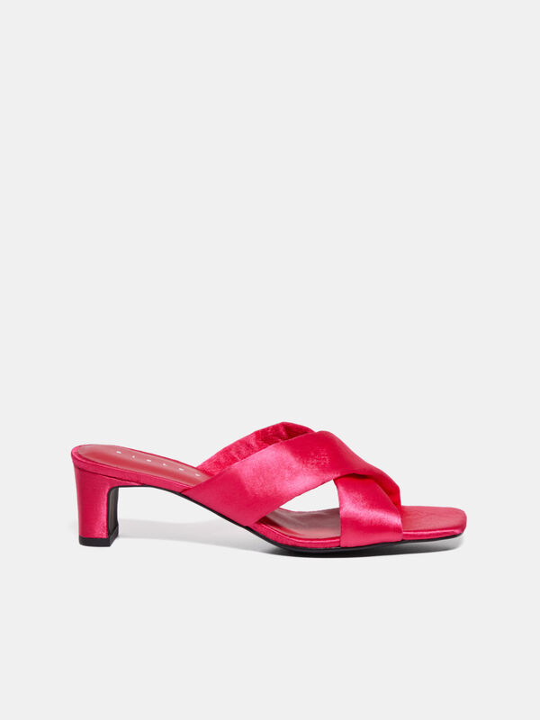 Sandals in satin - women's sandals and slippers | Sisley