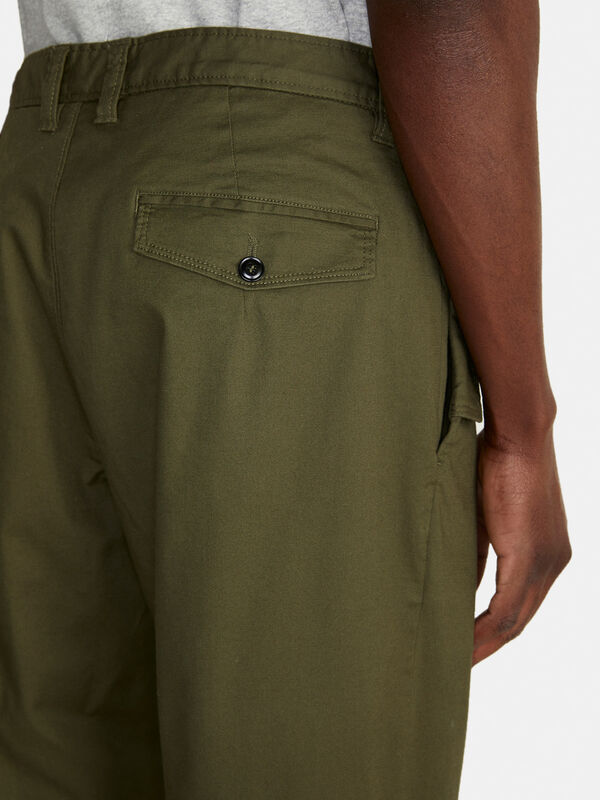 Tapered fit trousers - men's loose fit trousers | Sisley
