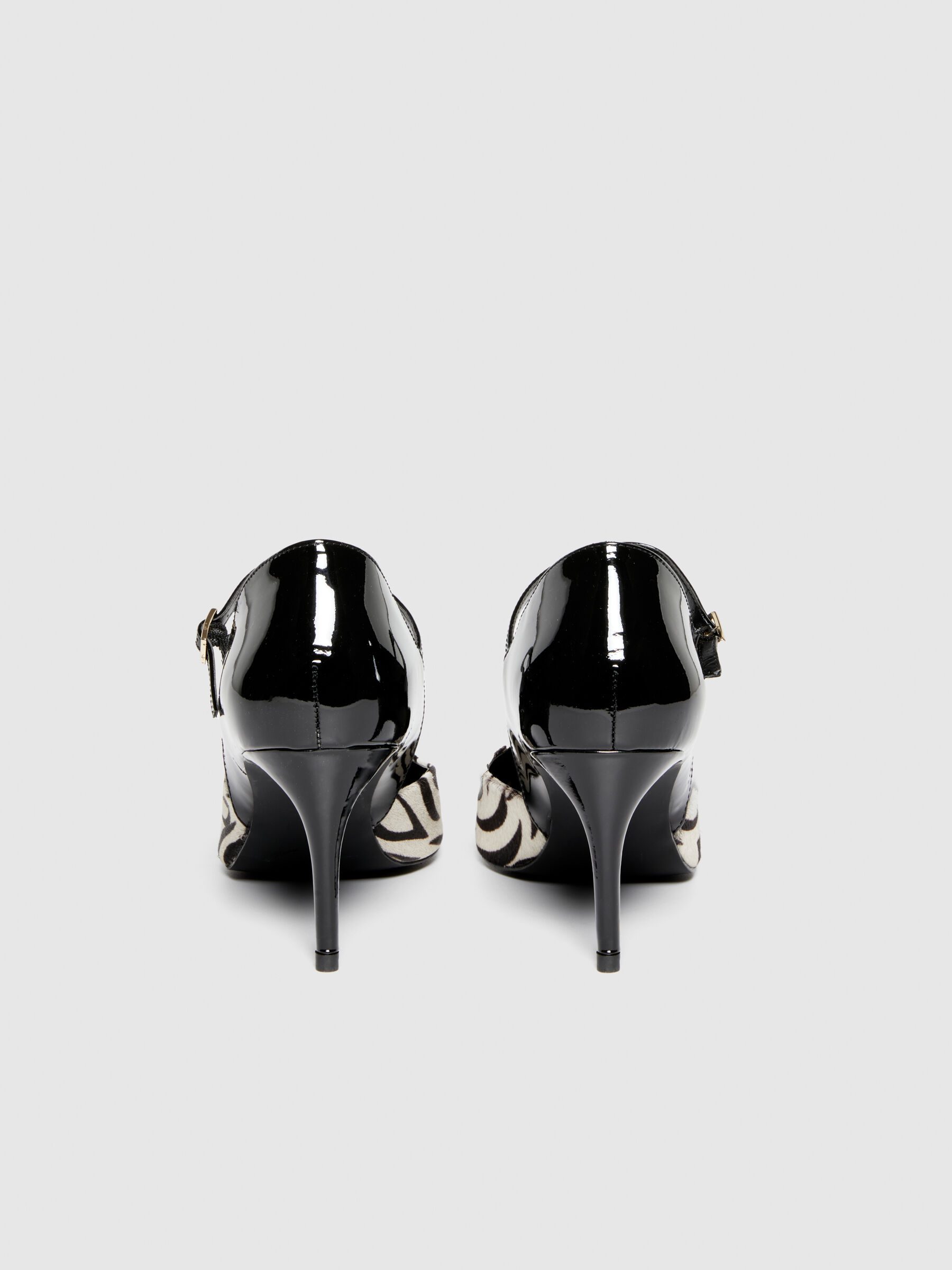 Zebra stripe pumps Multi color Sisley
