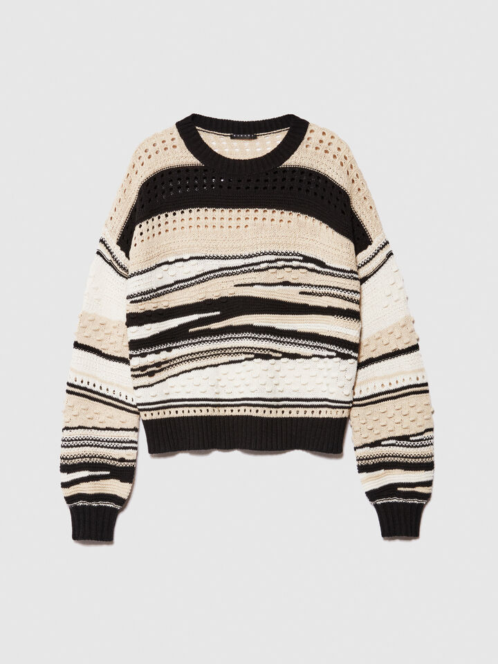 Multicolor sweater, Multi-color - Sisley