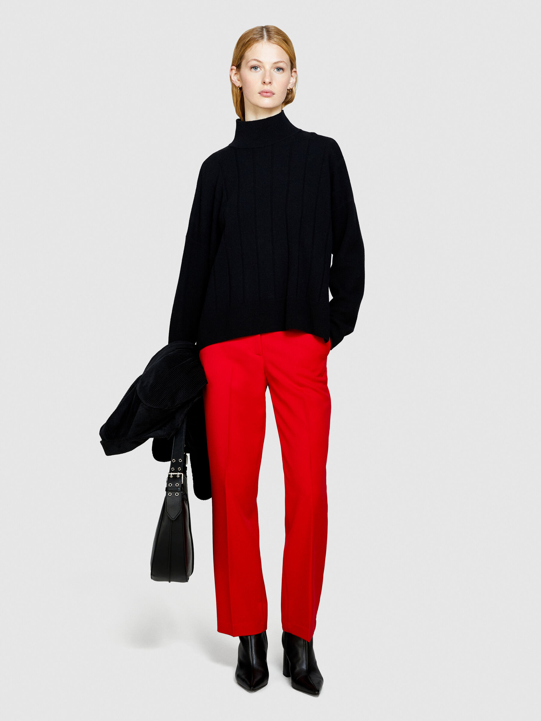 Boxy deals turtleneck sweater