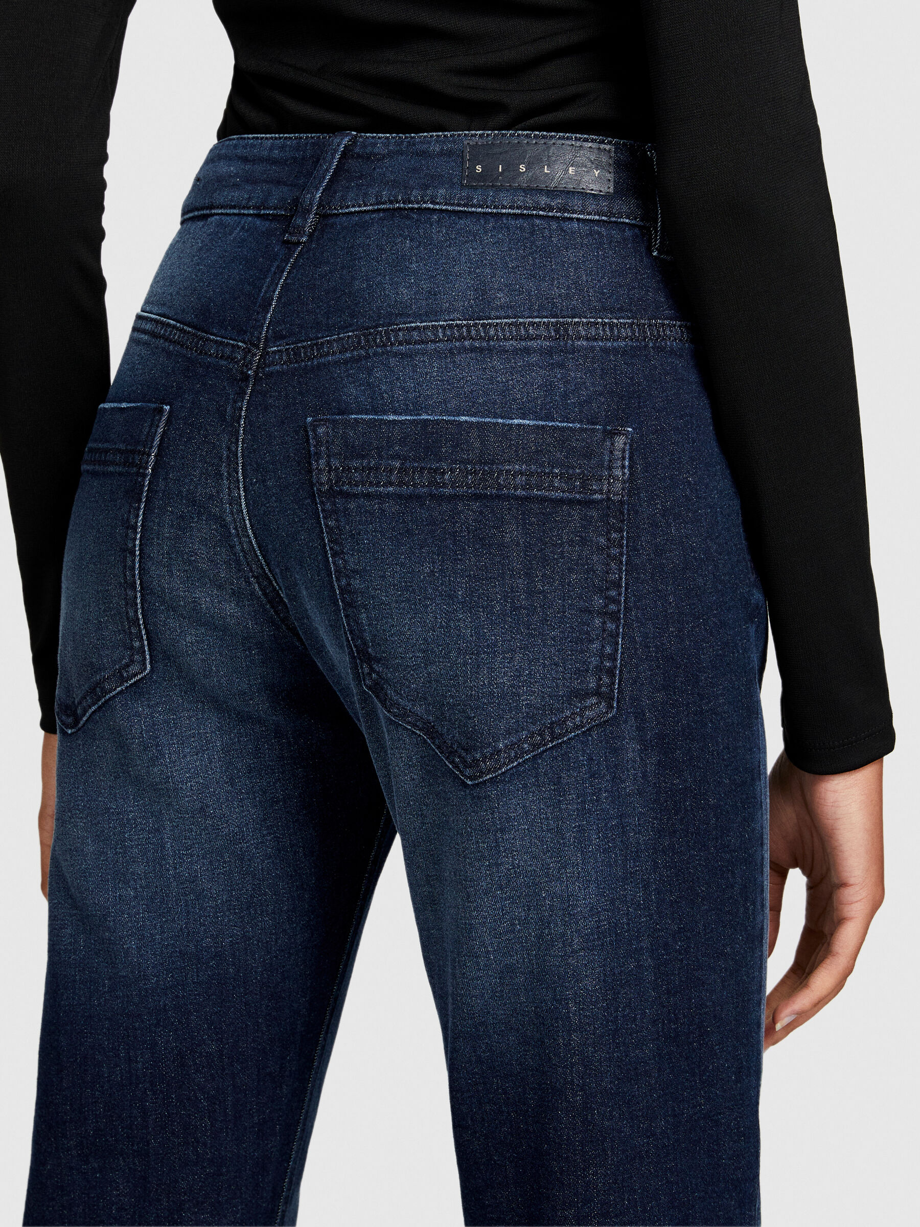 Slim carrot fit Lima jeans Dark Blue Sisley