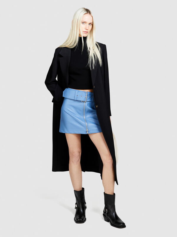 Single-breasted duster coat - women's coats | Sisley