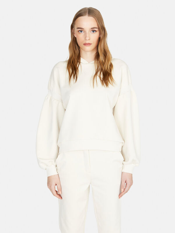 Comfort fit hoodie - Pullover Sweatshirts | Sisley