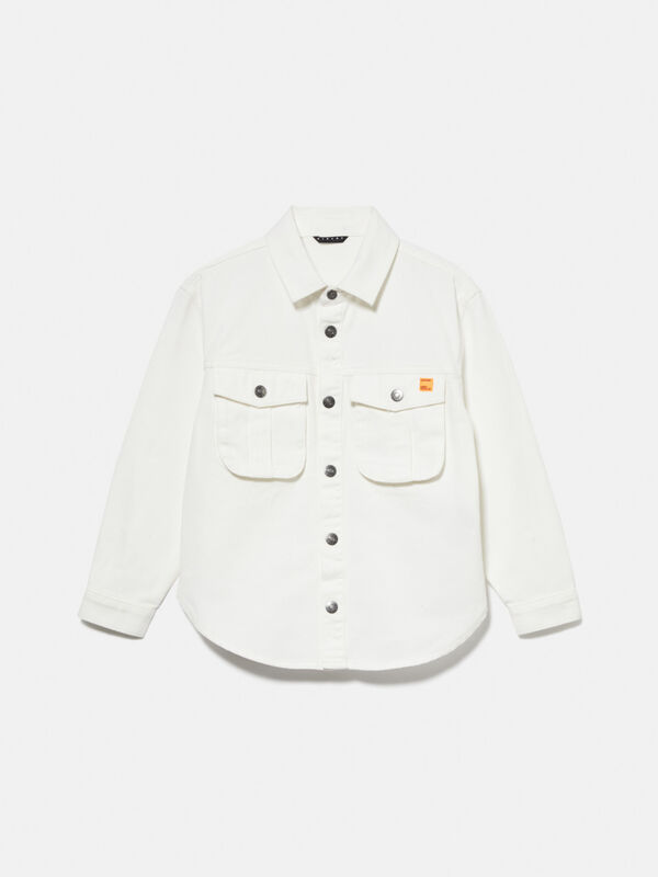 Shirt-Jacket with pockets - boys' jackets | Sisley Young