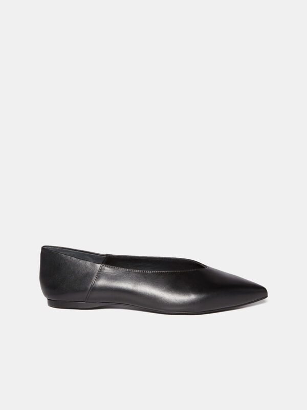 Leather flats - women's flat shoes | Sisley