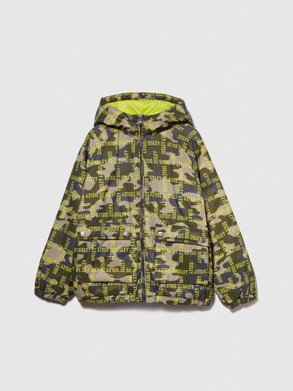 Camouflage jacket - boys' outerwear | Sisley Young