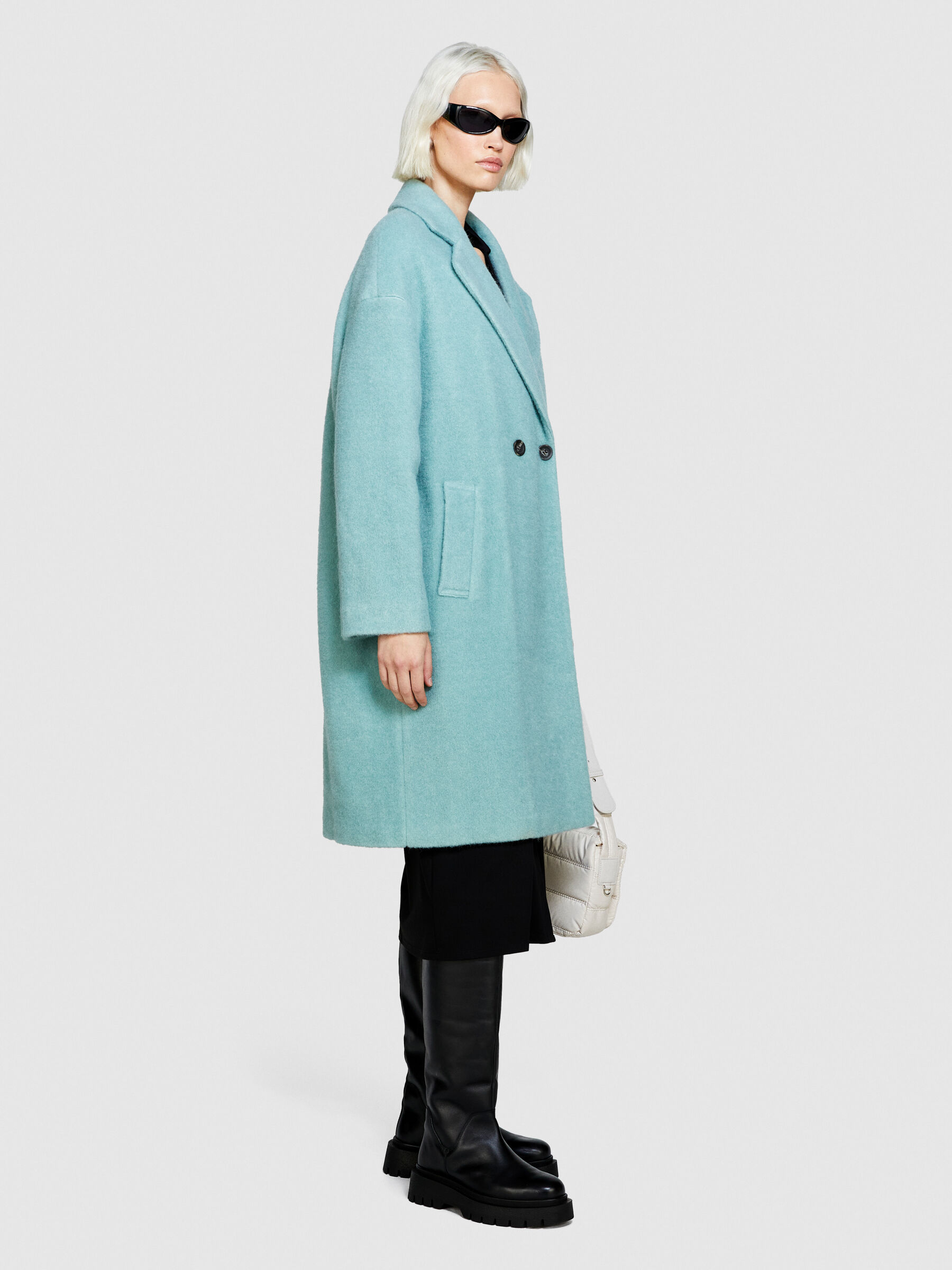 Teddy coat Light Blue Sisley
