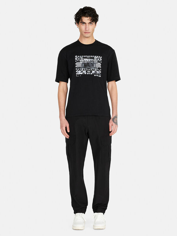 Trousers with pockets - men's loose fit trousers | Sisley