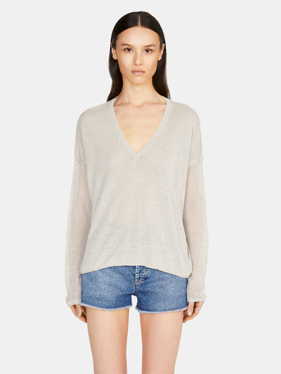 V neck sweaters outlet womens