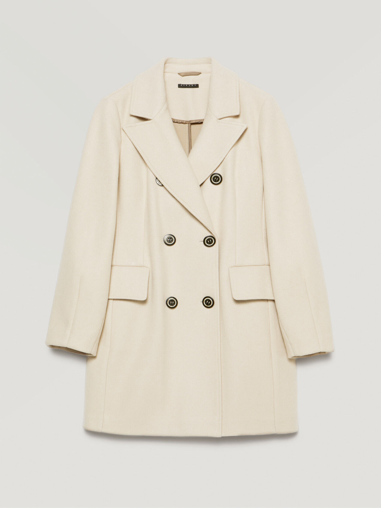 monki double breasted coat
