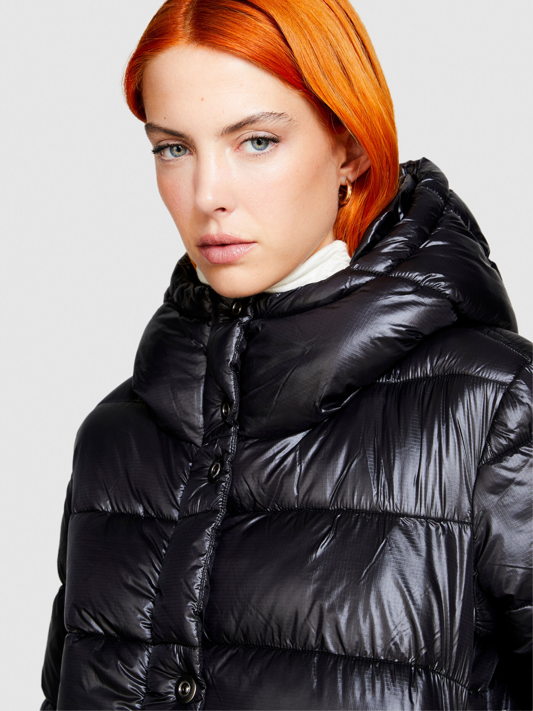 Padded 2025 shiny jacket