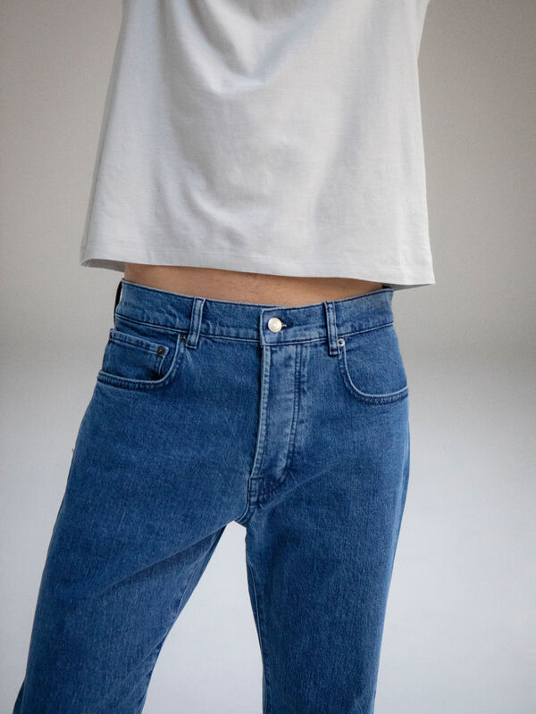 Denim joggers - men's loose fit jeans | Sisley