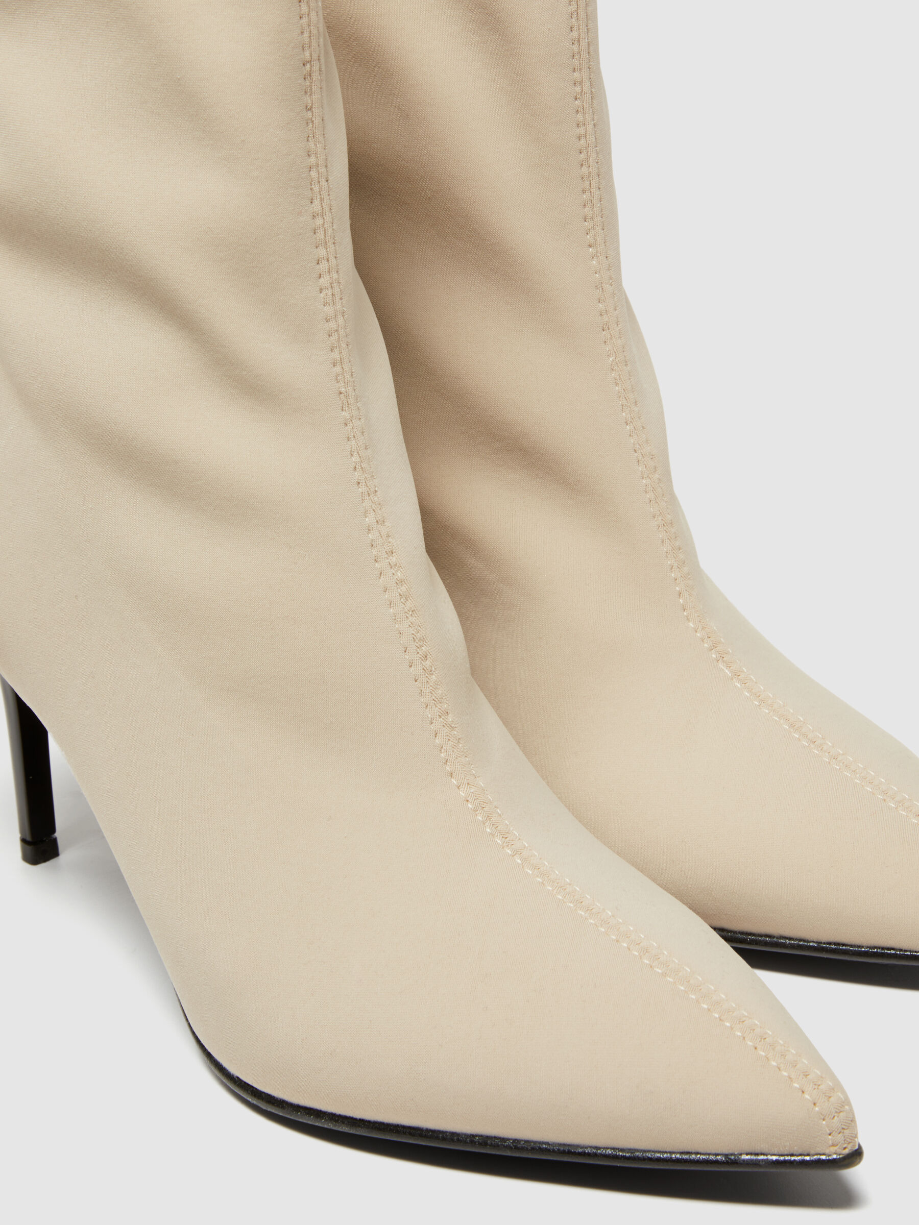 Womens white sock discount boots