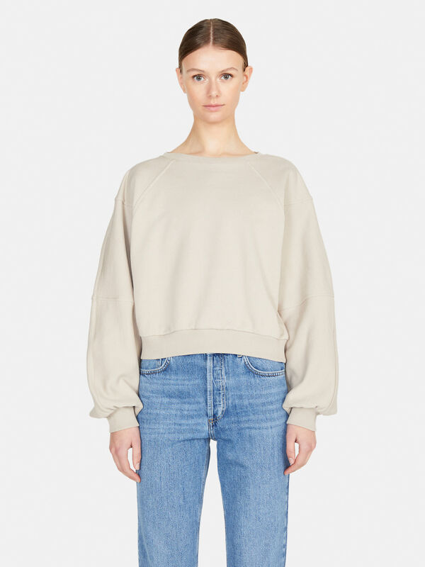 Cropped sweatshirt - Pullover Sweatshirts | Sisley