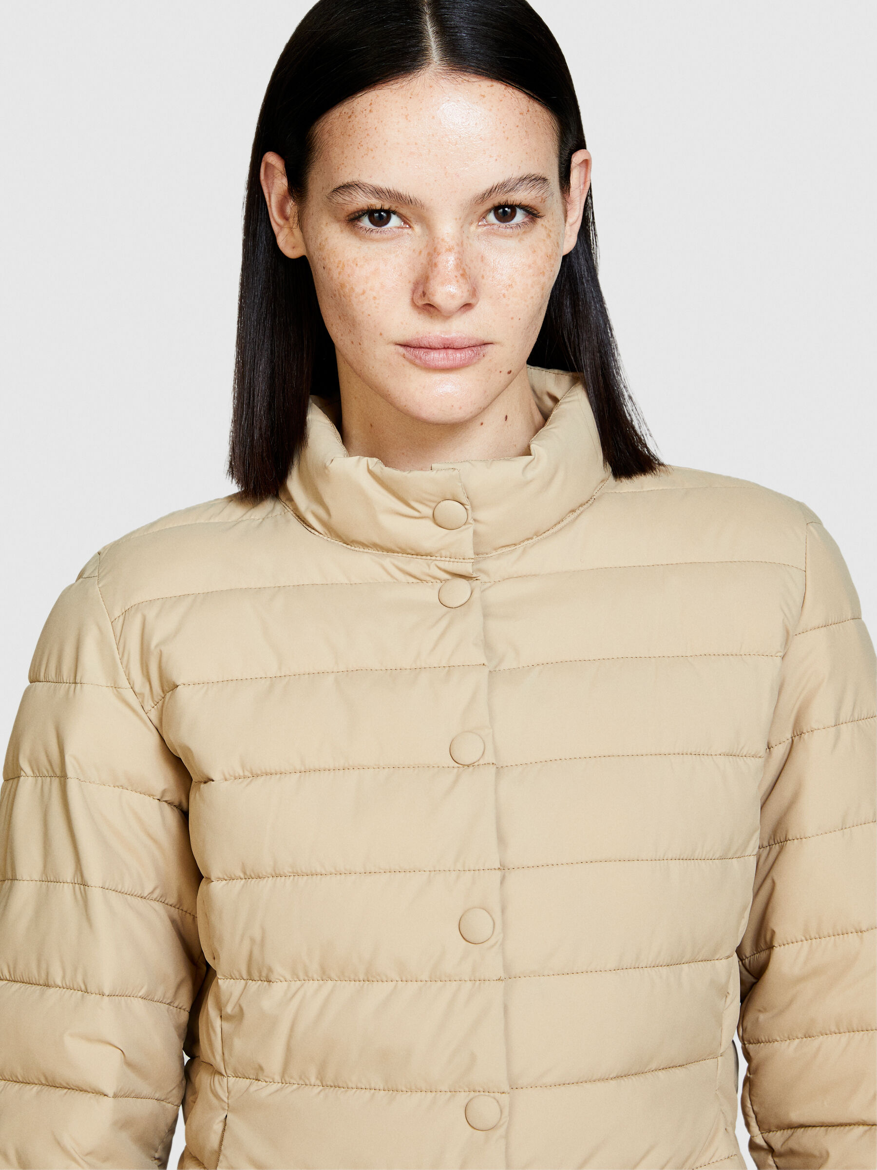 Slim fit padded jacket women's 2025